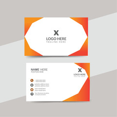 Fototapeta premium business card, Visiting card, company, identity .Id