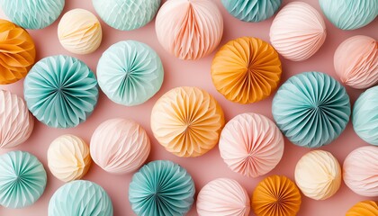 Fototapeta premium DIY festive party decor, creating joyful spaces