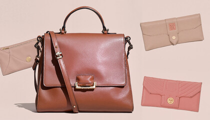 Women's leather purses