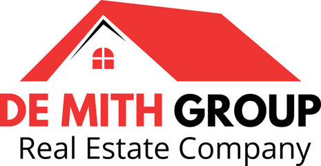 Real Estate Logo. Construction Architecture Building Logo Design Template Element