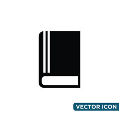 Book Simple Icon Design Templated