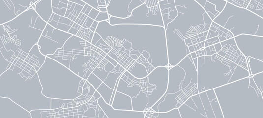 City map. Town streets. Downtown gps navigation plan. Abstract transportation scheme. Drawing scheme town, white line road on gray background. Urban pattern texture. Vector