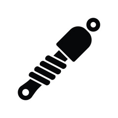 shock breaker icon vector design template simple and clean