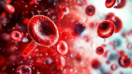 Red Blood Cells in Motion
