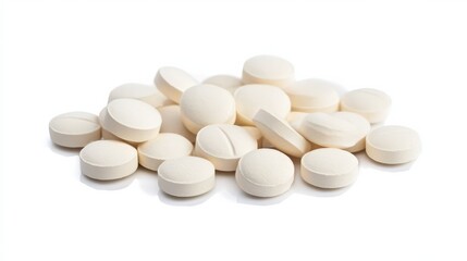 Calcium and magnesium tablets. 