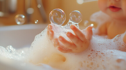 Fototapeta premium Squeaky Clean Kids. Global Handwashing Da