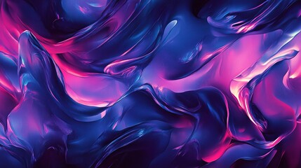 Fototapeta premium Twirling electric streaks trace vibrant neon paths on a canvas of elongated motion. This vector illustration captures the essence of energy