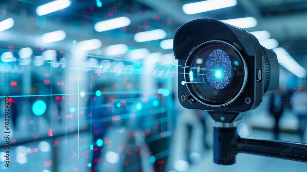 Poster fingerprint scanning technology enhancing transaction security and cybersecurity, ensuring robust pr