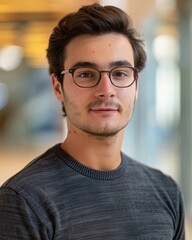 Obraz premium Research presentation on machine learning algorithms predicting student success rates