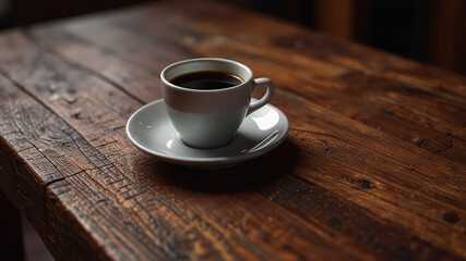 cup of coffee with beans