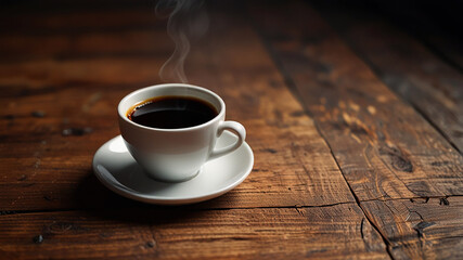 Fototapeta premium cup of coffee with beans
