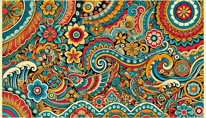 Vibrant Bingata Patterns: The Art of Okinawan Textiles Generative AI