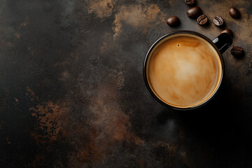 background for advertising coffee beans