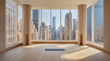 City View Yoga Room.