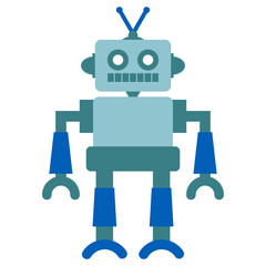 Fototapeta premium Kids Robotic Illustration