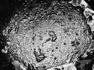 The abstract art design background of dirty oil on steel plate,gunge surface