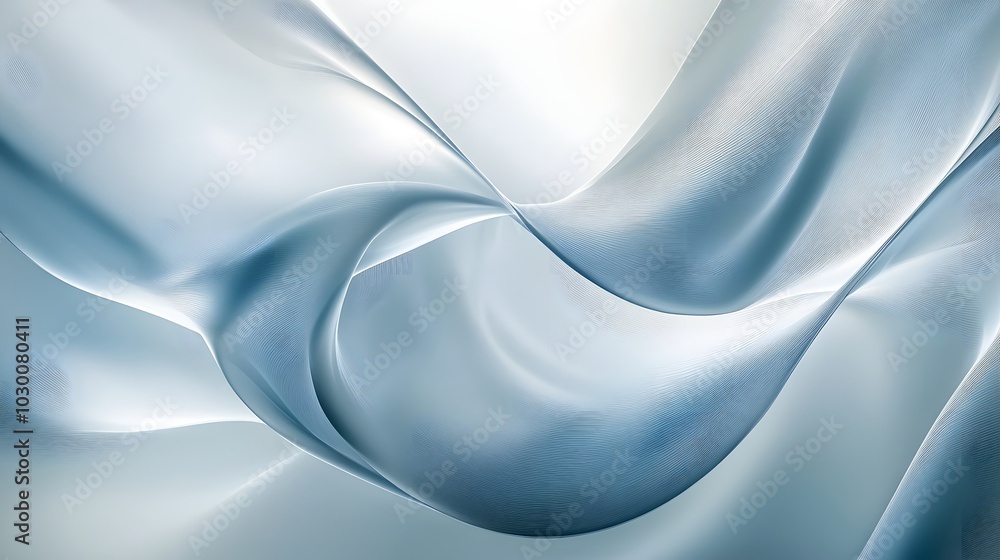 Poster 33. **a smooth, abstract background with gentle curves creating an inviting space for the product.