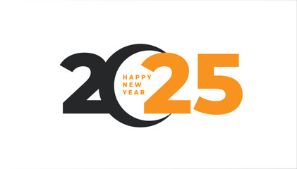 Happy New Year 2025 Dsign template