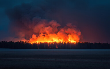 Forest Fire Devastation