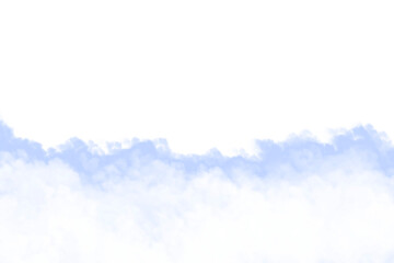 雲、もくもく、煙り、霧