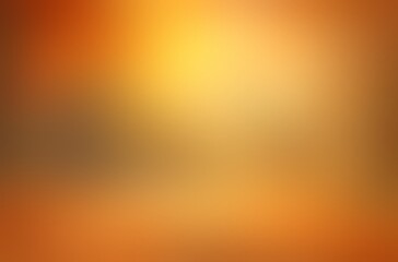 Golden yellow bright reflective polished blur background.