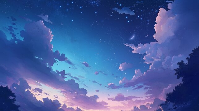 nice theme anime background for wallpaper