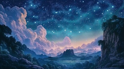 nice theme anime background for wallpaper