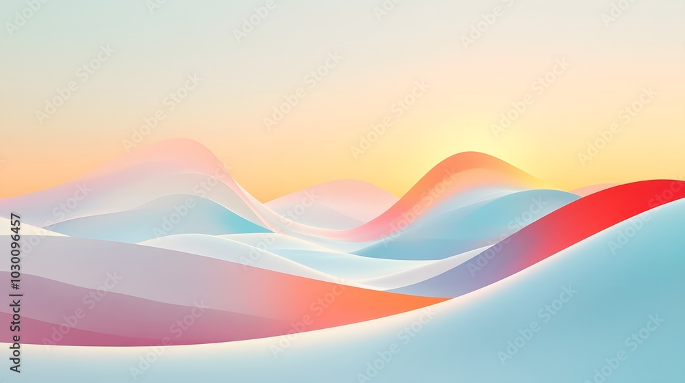 Poster 148. **an expansive backdrop of subtle gradients that creates a sophisticated setting for the produc