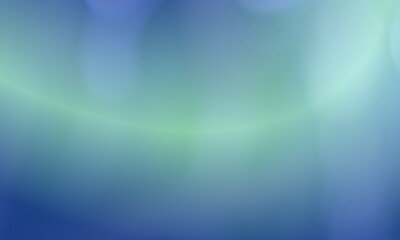 Abstract blue background with green blurred light rays, perfect for modern design or wallpaper