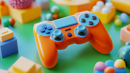 Highlighting the Gamification Concept with a 3D Rendered Game Recommendation and Interactive Game Controller