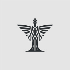 Fototapeta premium Egypt goddess logo