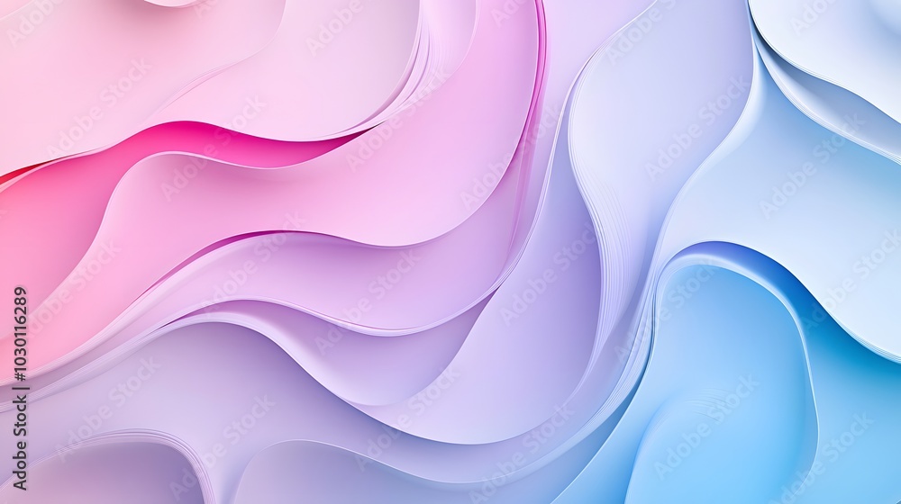 Poster 8. **a tranquil expanse of soft color gradients, perfect for highlighting the product is features.