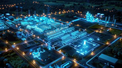 Energy Grid Digital Twin: By forecasting energy demand and identifying outages, this digital twin optimizes electrical grid performance and effectively integrates renewable energy sources.
