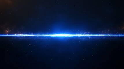 Obraz premium Futuristic Light Horizon