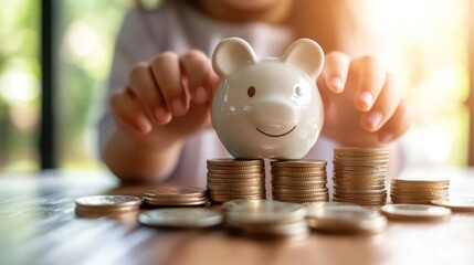 Piggy Bank and Savings Concept