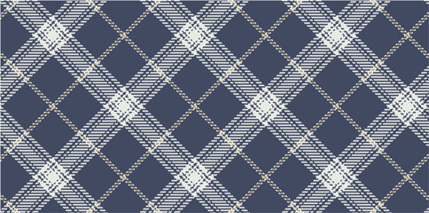 Fototapeta premium Vector checkered pattern. Tartan, textured seamless twill for flannel shirts, duvet covers, other autumn winter textile mills. Vector Format