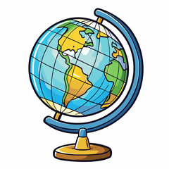 illustration of globe