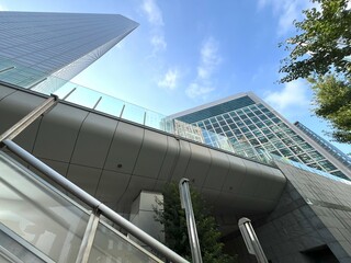 modern office building in the sky