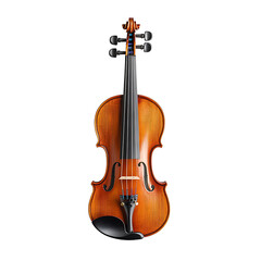 Fototapeta premium Violin, isolated on a transparent background
