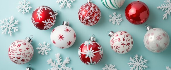 The Colorful Holiday Ornament Collection