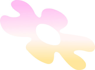 Gradient Abstract Shape Illustration