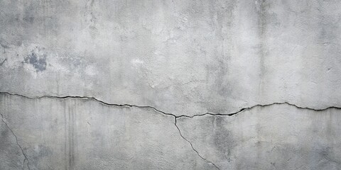 Fototapeta premium Minimalist cracked cement wall texture for background