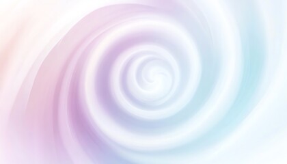 Fototapeta premium Gradient swirl effect with soft, pastel hues