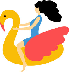 illustration of a duck