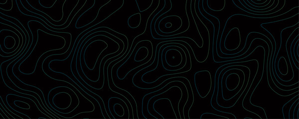 Detailed Dark Abstract Topographic Contour Line Pattern with Smooth Flowing Organic Shapes Ideal for Professional Vector Design Templates
