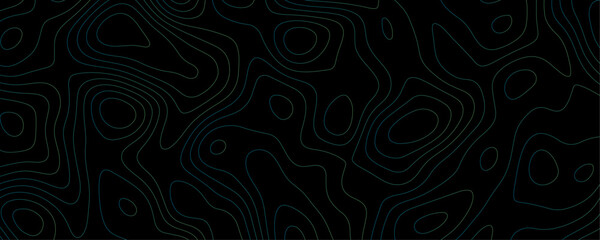 Elegant Dark Topographic Contour Line Pattern with Smooth Flowing Shapes Perfect for Professional Vector Design Templates and Graphic Applications
