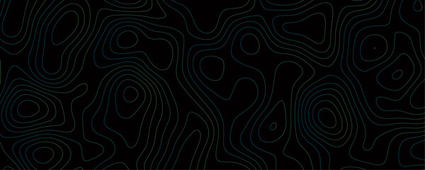 Organic Dark Topographic Contour Line Vector Design Featuring Abstract Flowing Shapes Ideal for Use in High-Resolution Creative Templates and Graphics
