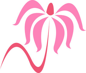 abstract floral design