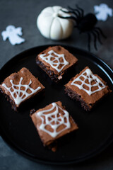 sweet home made Chocolate monster brownies 