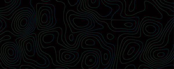 Abstract Dark Topographic Contour Line Art Featuring Organic Flowing Shapes Ideal for Use in High-Resolution Vector Designs and Creative Background Templates
